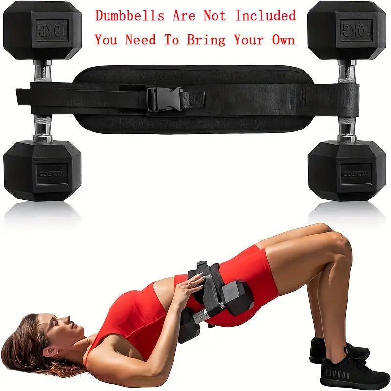 Adjustable Waist Weight Belt, Waist Weight Belt for Home Exercise, Dumbbell Training, Hip Shaping, Fitness Equipment for Home Gym, Weight Lifting Belt, Weighted Belt, Workout Gear
